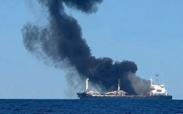 ВС РФ поразили в Черном море сухогруз с военным имуществом для ВСУ
