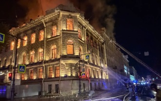 Пожар в доме Миллера назвали настоящей трагедией для всех петербуржцев