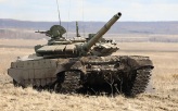 Путину продемонстрировали безэкипажные танки на базе Т-72