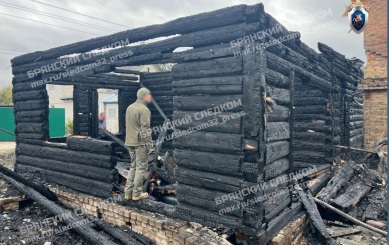 Уголовное дело возбуждено после смерти в пожаре бабушки и внучки в городе Сельцо