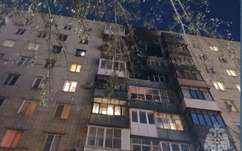 Больше 40 человек эвакуировали из-за пожара в многоэтажке Нижнего Новгорода