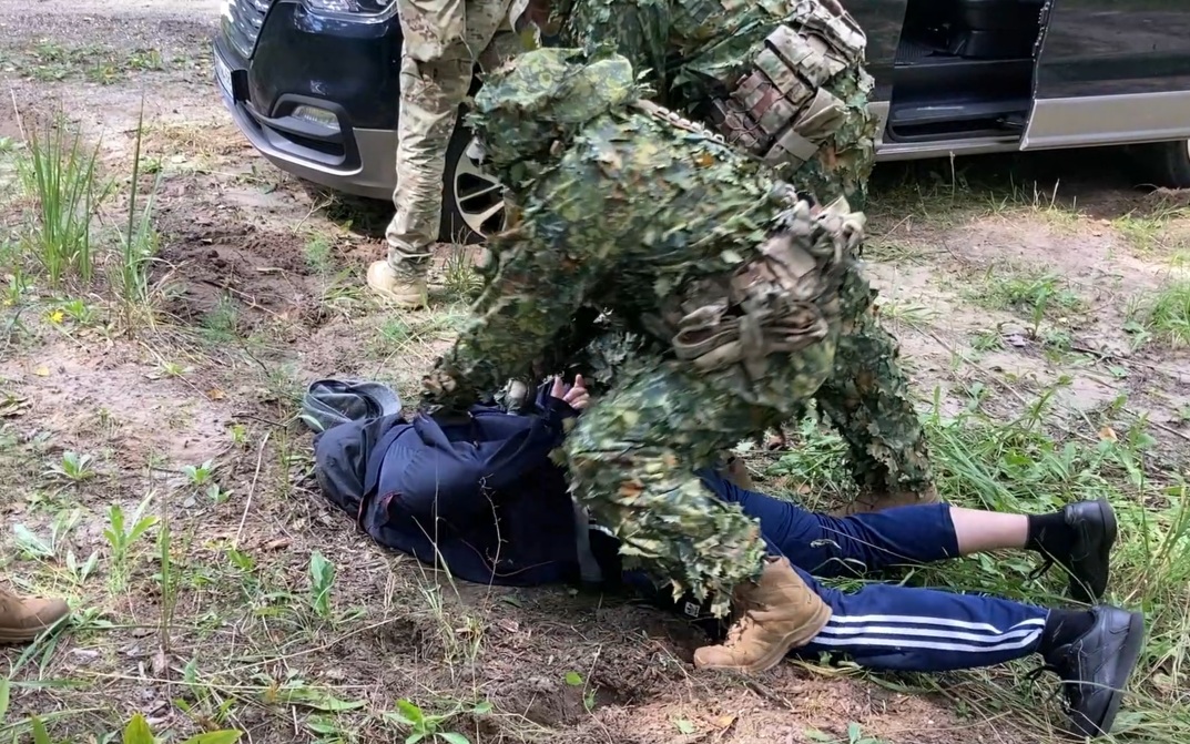 Появилось видео задержания планировавшего теракт жителя Тамбова