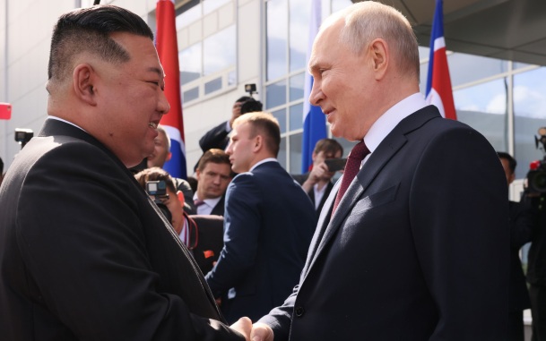 Ким Чен Ын в поздравлении Путину заверил его в неизменной поддержке России