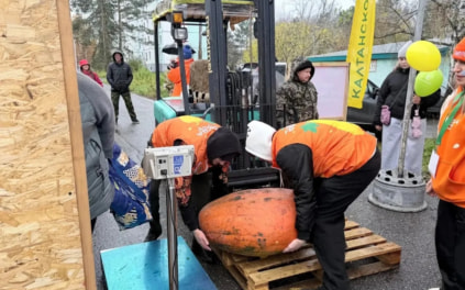 В Кузбассе сварили 200 л тыквенного супа и поставили гастрономический рекорд