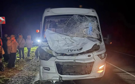 Автобус с туристами попал в ДТП в Чувашии