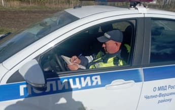 Пьяный водитель в Самарской области хотел откупиться от полиции дровами