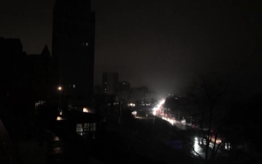 Половина районов Киева осталась без электричества