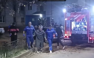 В Чебоксарах загорелось общежитие, пострадали пять человек