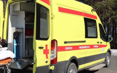 В ДТП на Монументе Дружбы в Уфе пострадали один взрослый и шестеро детей