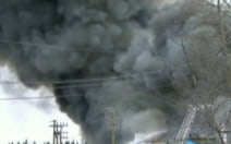 Крупный пожар вспыхнул на военной базе в канадской провинции Альберта