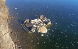 Водитель на "Ниве" съехал в реку Урал и погиб
