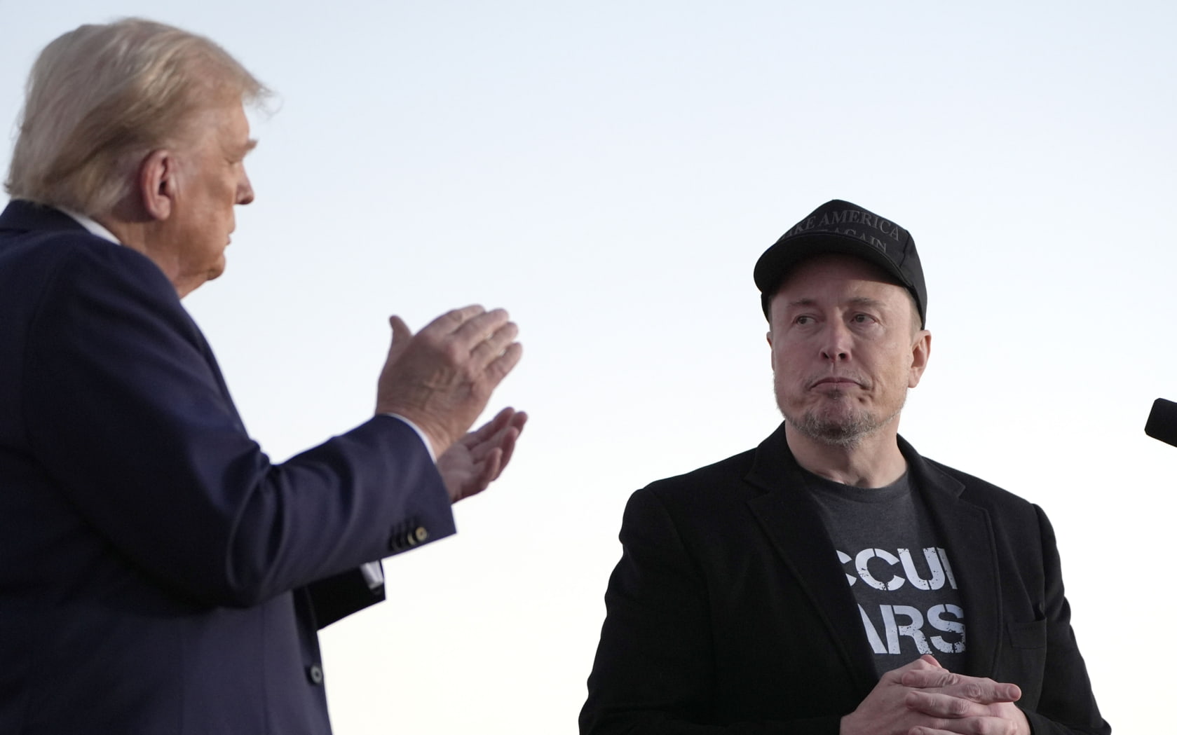 Трамп назвал Илона Маска супергением на 80%
