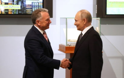 В Кремле ожидают, что разговор Путина с Уиткоффом будет продолжительным