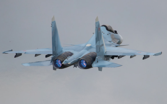 Mash: самолет Су-30СМ разбился в Калининградской области
