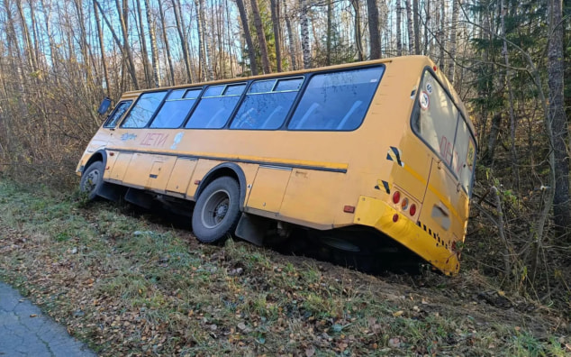 Во Владимирской области в ДТП попал школьный автобус