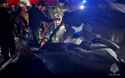 В Дагестане два человека погибли в ДТП с грузовиком