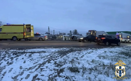 Рейсовый автобус попал в ДТП под Новосибирском