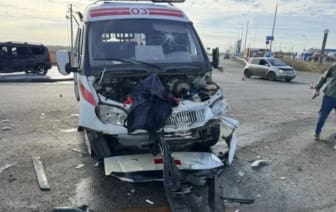 Четыре человека пострадали в ДТП со скорой помощью под Омском