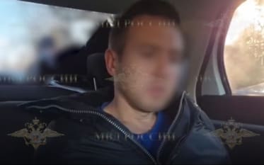 Ирина Волк опубликовало видео с задержанным по подозрению в двойном убийстве