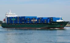 Контейнеровоз Contship Jet загорелся после атаки БПЛА у берегов Болгарии