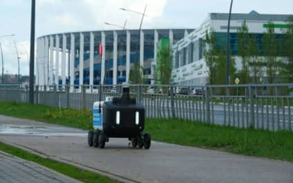 В ОП предложили вписать роботов-доставщиков в ПДД