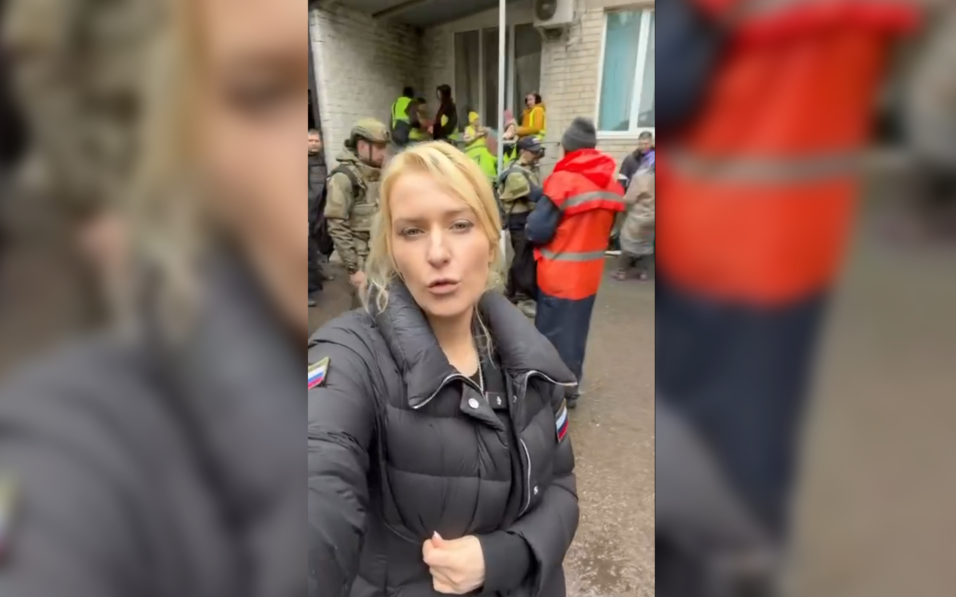 Лантратова показала начало эвакуации из Алешек